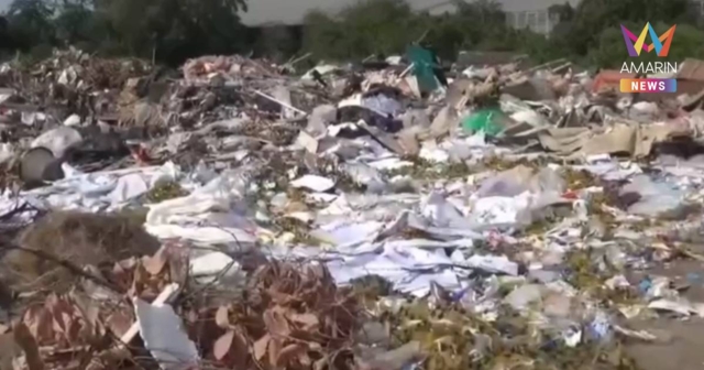 โผล่อีก! พบอุปกรณ์เลือกตั้งถูกทิ้งกองขยะ จ.สมุทรปราการ