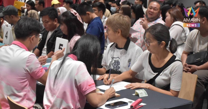 เริ่มแล้ว! วันวาเลนไทน์ เขตบางรัก เริ่มจดทะเบียนคู่แรก 08.00 น.