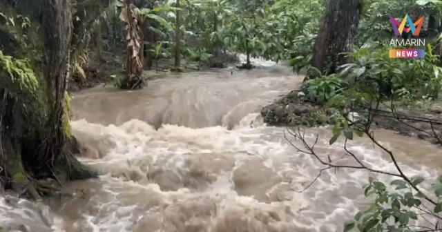 ฝนถล่ม จ.เชียงใหม่ ดอยอินทนนท์มีน้ำป่าไหลหลาก หลังฝนตกต่อเนื่อง