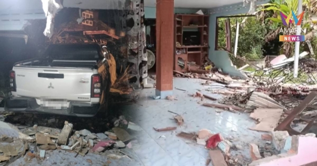 ระทึก! ด.ญ.10 ขวบ ฝันรถพุ่งชนบ้าน ตกใจตื่นเป็นเรื่องจริง