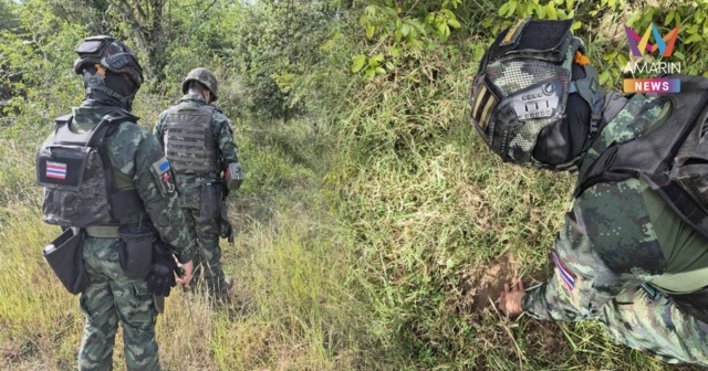 พบทุ่นระเบิดสังหารบุคคลเพิ่มพื้นที่หนองจาน 5 ทุ่น