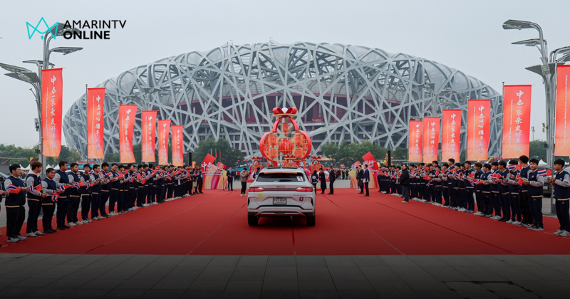 คาราวานมิตรภาพไทย-จีน BYD SEALION 6 DM-i ถึงปักกิ่งแล้ว กว่า 5,000 กม.