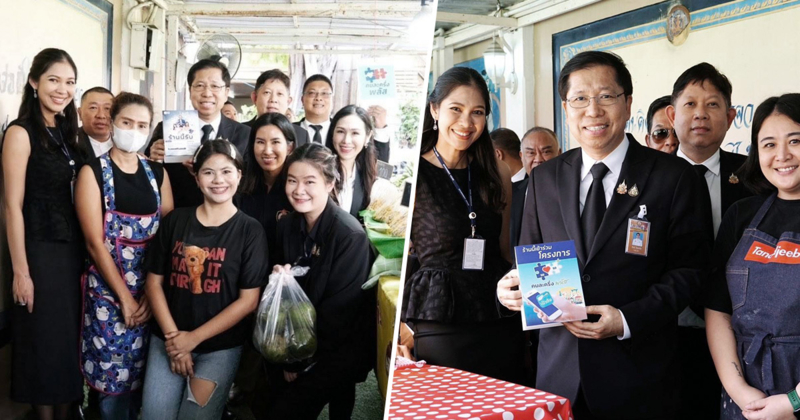 รมต.สำนักนายกฯ ปลื้ม สำรวจใช้ "คนละครึ่งพลัส" วันแรกที่ทำเนียบฯคึกคัก