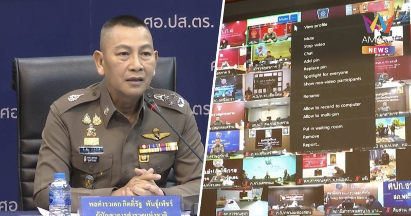 ผบ.ตร.แถลงกวาดยาเสพติดทั่วประเทศ จับ1.7หมื่นคนยึดยาบ้า96ล้านเม็ด