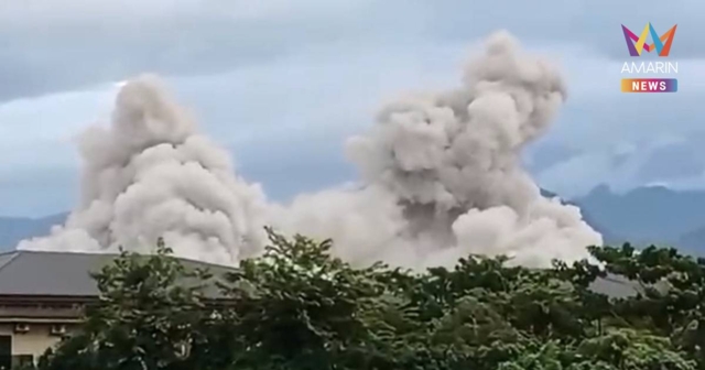 เมียนมา ส่งโดรนสังเกตการณ์ หลังบีจีเอฟ. ทำลายเคเคปาร์ค วันเดียว 3 ลูก