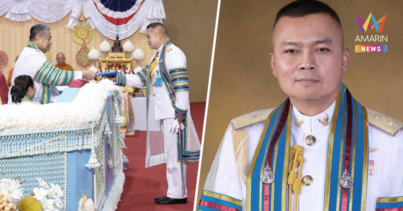 "แม่ทัพกุ้ง" เป็น "ดร.กุ้ง" แล้ว รับมอบปริญญาดุษฎีบัณฑิตกิตติมศักดิ์