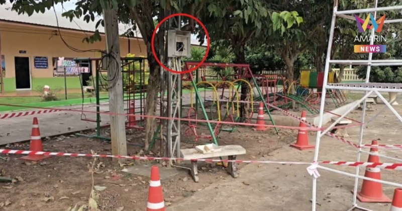 สลด! น้องโมเดล วัย 5 ขวบ เล่นชิงช้าในโรงเรียนไฟชอร์ตดับ