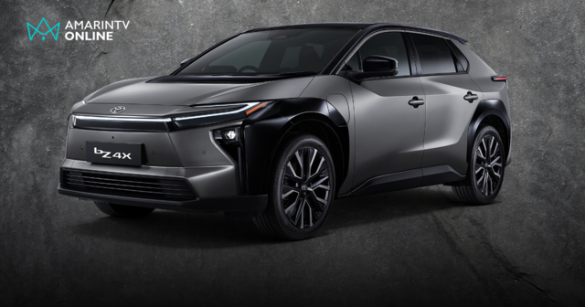 โตโยต้า ประกาศราคา NEW bZ4X พร้อมจำหน่าย 2 รุ่นย่อย เริ่มต้น 1.529 ลบ.