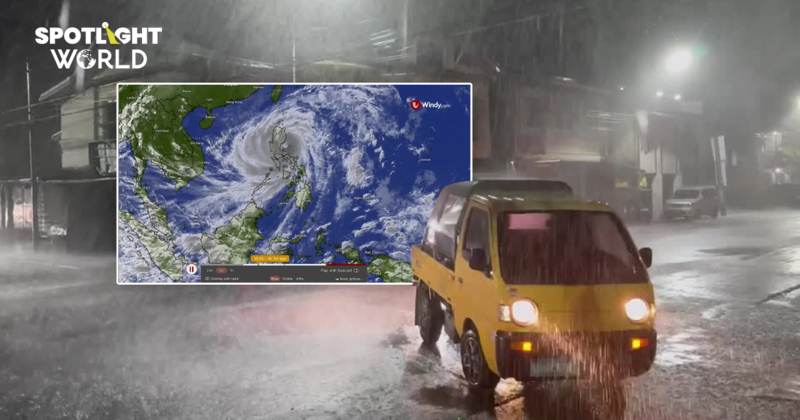 ฟิลิปปินส์เจอ “ฟงวอง” ซ้ำ ทำฝนตกหนัก เตรียมเคลื่อนผ่านไต้หวัน ไม่มาไทย