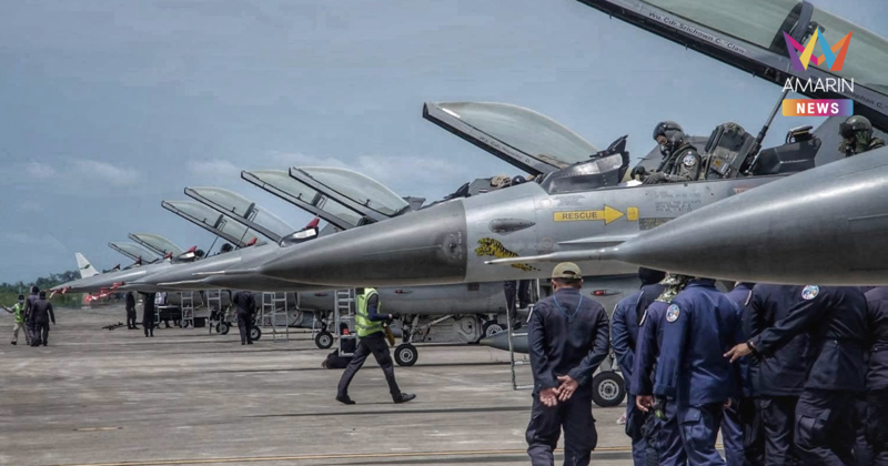 ทัพฟ้า ประกาศยึดผลประโยชน์ชาติเป็นที่ตั้ง ยุติทุกข้อตกลง ไทย-กัมพูชา