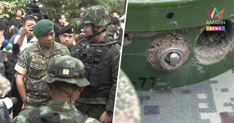 ทหารเขมรเล่นสกปรก หยอดกาวใส่ทุ่นระเบิด พยายามปิดช่องเก็บกู้