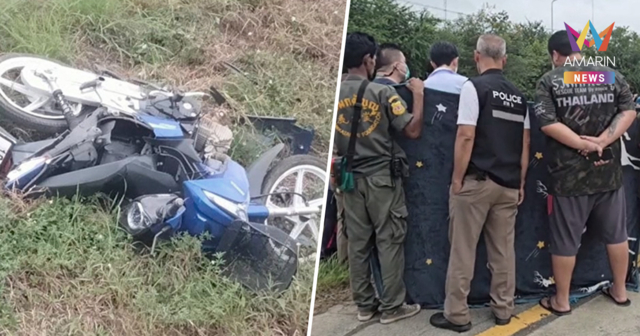 ช็อกทั้งบ้าน! จัดงานศพก่อนงานบวช แม่ถูกรถชนดับคาที่ อีกไม่กี่วันลูกบวช