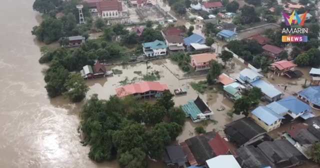 น้ำท่วมอยุธยาสาหัส! บ้านเรือนกระทบ 11 อำเภอ เกือบ 6 หมื่นหลังคาเรือน