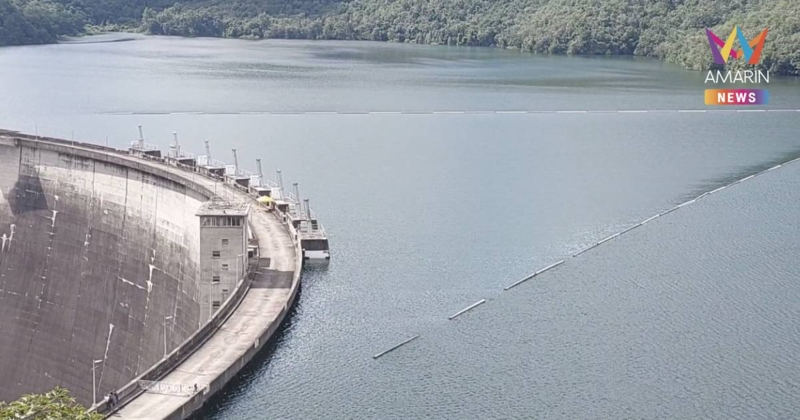 เขื่อนภูมิพลเพิ่มการระบายน้ำเป็น 55 ล้านลบ.ม. กักเก็บแล้ว 99.54%