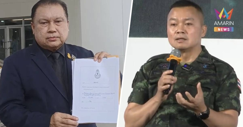 "สนธิญา" ยื่นหนังสือที่ ป.ป.ช. ให้ตรวจสอบ "แม่ทัพกุ้ง"