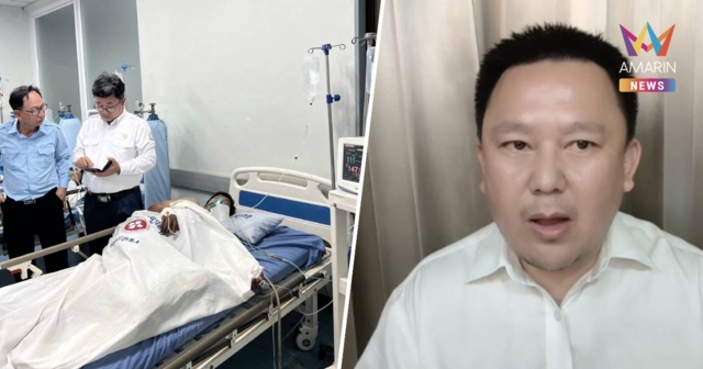 หมอหมู ชี้ ผู้ป่วยเขมรไม่บาดเจ็บ มีแค่น้ำเกลือ หากถูกยิงต้องให้เลือด