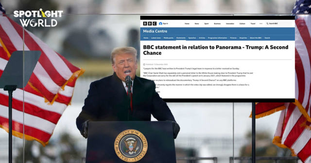บีบีซียอมขอโทษทรัมป์ ปมบิดเบือนคลิปปลุกระดม แต่ปฏิเสธจ่ายชดเชยมหาศาล