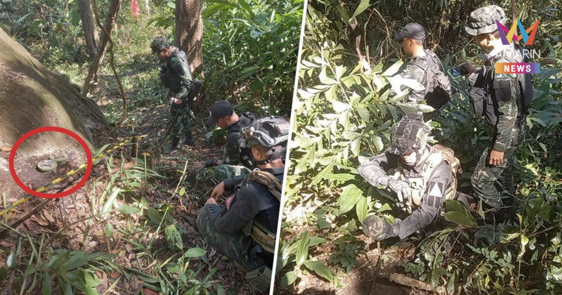 เจออีก! กองทัพบกแฉ เขมรลอบวางทุ่นระเบิดใหม่ พบเพิ่ม 2 ที่ "ช่องอานม้า"