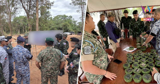 เกาะติดชายแดน! คณะAOT-กองทัพไทย ตรวจ 