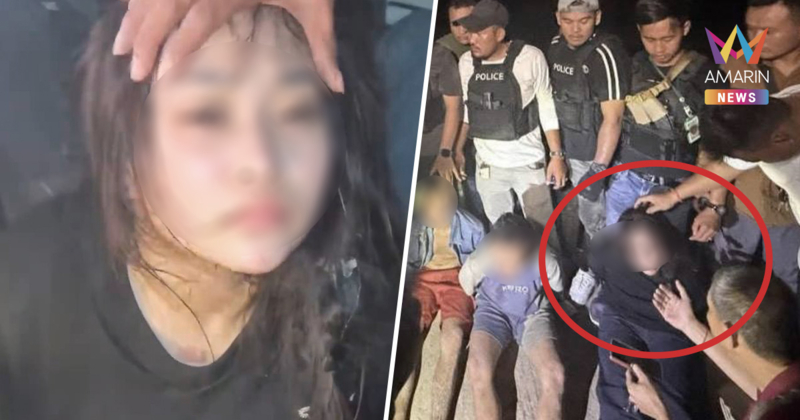 เลวทรามงามไส้! คลิปฉาวว่อนเน็ต ตำรวจเขมรหน้าระรื่นลวนลามผู้ต้องหาหญิง