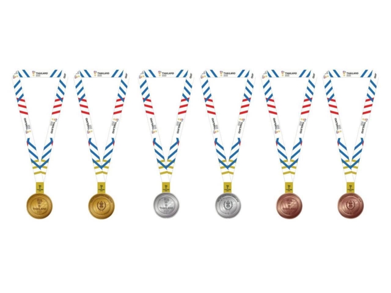 เผยโฉม "เหรียญซีเกมส์-อาเซียนพาราเกมส์ 2025" ผสมผสานกีฬากับศิลปะไทย
