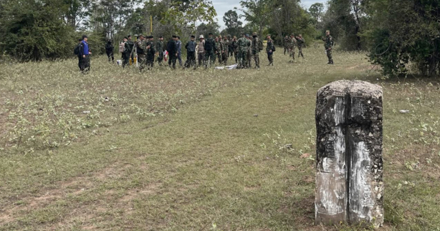 ลุยปักหมุดชายแดน! ไทย-กัมพูชาบินโดรนวันแรกเก็บภาพรังวัดได้ 8 จุด