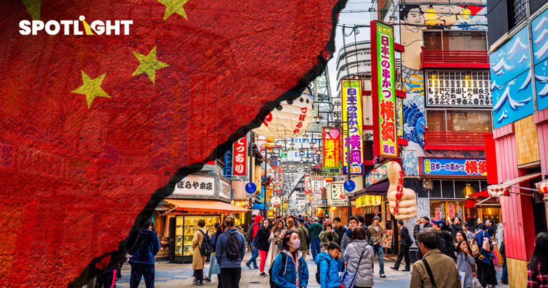 จีนแห่ยกเลิกทริปญี่ปุ่นเสียหายเฉียด3.9หมื่นล้านบาท ธ.ค.หายแล้ว4แสนทริป