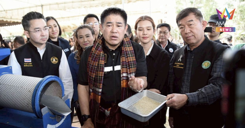 "ธรรมนัส" ลุยสุรินทร์ ขับเคลื่อนยกระดับคุณภาพข้าวหอมมะลิแข่งขันตลาดโลก