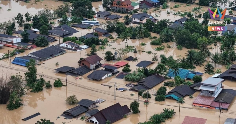 หาดใหญ่วิกฤต!น้ำท่วมสูงหลายจุด-สงขลาประกาศเขตภัยพิบัติ10อำเภอ