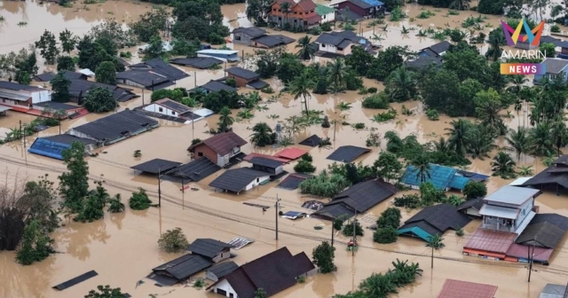 หาดใหญ่วิกฤต!น้ำท่วมสูงหลายจุด-สงขลาประกาศเขตภัยพิบัติ10อำเภอ