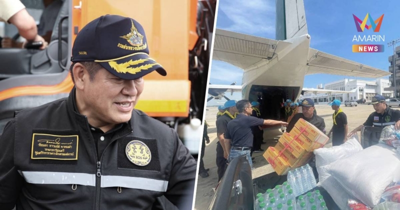 "ธรรมนัส" สั่ง อ.ต.ก.ลำเลียงข้าว–น้ำดื่ม ช่วยชาวหาดใหญ่น้ำท่วม