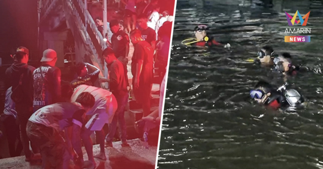 สลด! เรือหางยาว 2 ลำชนประสานงา กลางคลองดำเนินสะดวก ด.ช. 9 ขวบจมน้ำดับ