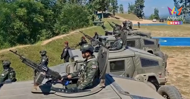 ไทยเสริมเขี้ยวเล็บ! ตรึงชายแดนแม่สอด หลังกะเหรี่ยง-ทหารเมียนมารบเดือด