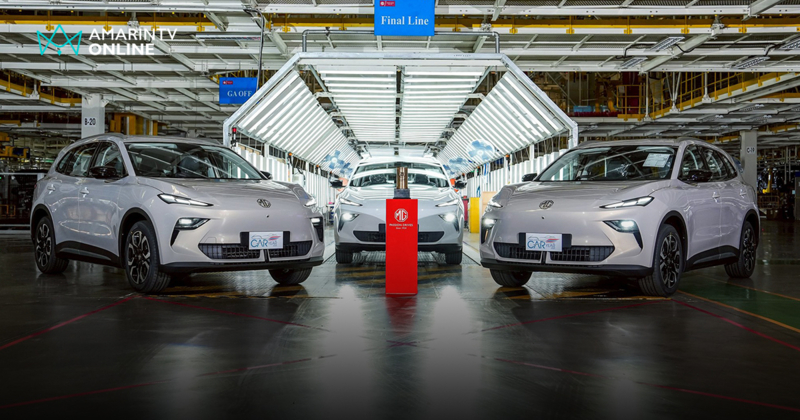 เอ็มจี สร้างประวัติศาสตร์ รับรางวัลรถยนต์ยอดเยี่ยม 3 ปีต่อเนื่อง