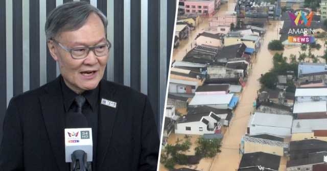 คาดน้ำท่วมหาดใหญ่จะลดลงใน 3 วัน ส่วนภาคกลางน้ำทะเลยังหนุนสูง