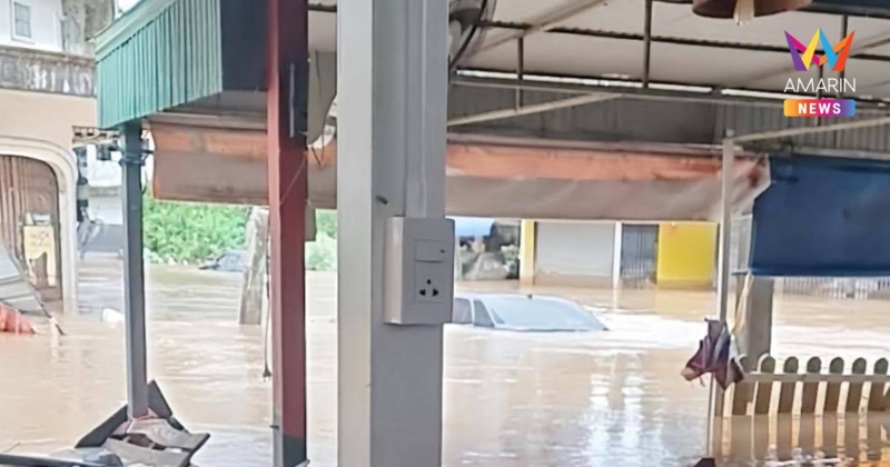 สะเทือนใจ! สาวเจอศพลอยมาน้ำ ติดอยู่หน้าร้าน หลังห้างไดอาน่า