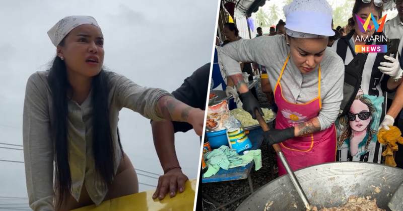 "พิมรี่พาย" ควัก 1 ล้าน โกยของขายทั้งหมด ขึ้นสิบล้อลุยน้ำท่วมหาดใหญ่