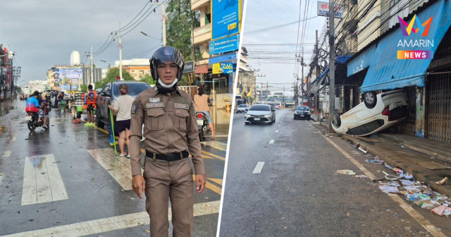 เช็กด่วน! สภ.คอหงส์ อัปเดตสถานการณ์น้ำท่วม สรุปเส้นทางไหนรอดบ้าง?