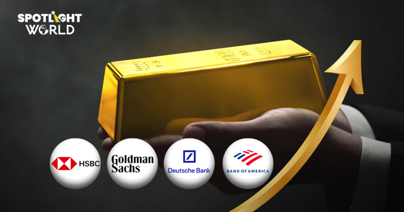 แบงก์สหรัฐ-ยุโรปชี้ปี69 ทองพุ่งอีก สูงสุด 5,000 ดอลล์ ดอกเบี้ยขาลงหนุน