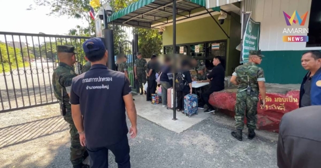 เปิดด่านบ้านหาดเล็ก รับ 17 คนไทย กลับประเทศ พร้อมผลักดัน 16 เขมรกลับ