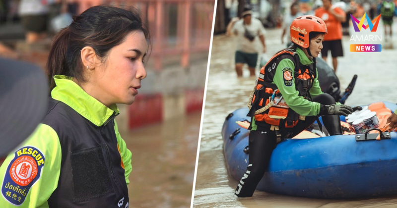 "แนท เกศริน" เจอกับตัว ! เขต 8 ดุ วอนอ่อนโยนกับจิตอาสา น้ำท่วมหาดใหญ่