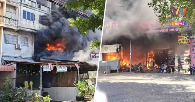 ด่วน.!! ไฟไหม้พบเสียชีวิตแล้ว 3 รายที่พุทธมณฑลสาย 4