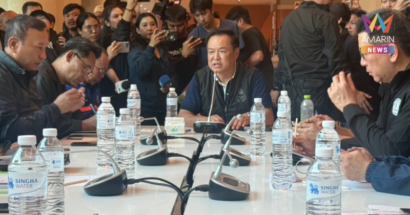 นายกฯอนุทิน ตั้งวงถกเอกชน วางแผนเร่งฟื้นฟูเมืองหาดใหญ่