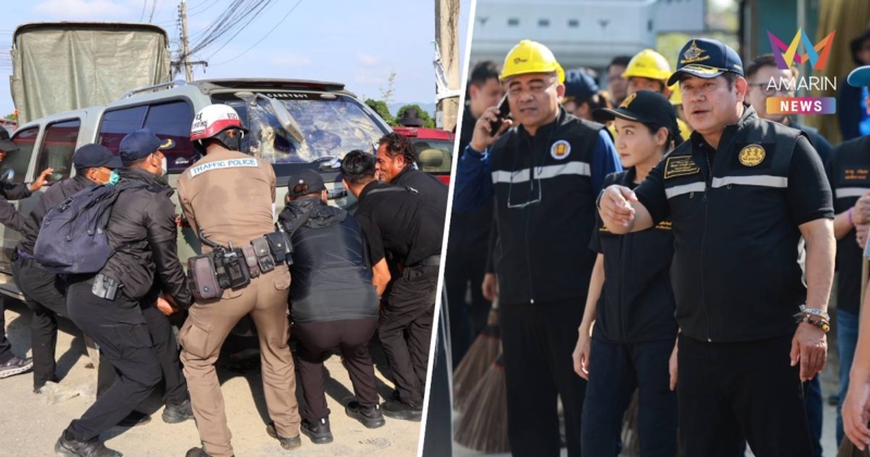 "ธรรมนัส"ลุยบิ๊กคลีนนิ่งเขต8 – ฟื้นฟูถนนราษฎร์อุทิศ เคลียร์จราจรติดขัด