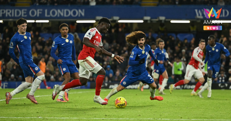 "เชลซี" 10 คน แบ่งแต้ม "อาร์เซน่อล" ศึกพรีเมียร์ลีก