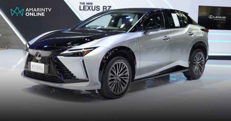 Lexus ก้าวสู่ยุคไฟฟ้าเต็มตัวเปิด "RZ" EV และ "LX 500d" ใน Motor Expo