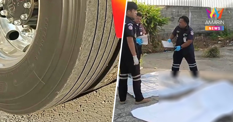 คนจรหลบหนาวนอนใต้ท้องรถบัส  โชเฟอร์ไม่เห็นออกรถทับดับคาที่