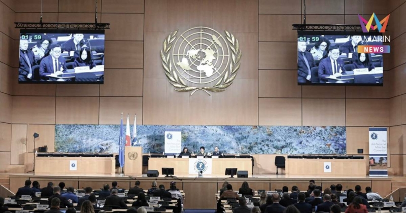 เขมรประท้วงวุ่น! ไทยเปิดคลิปโชว์หลักฐานเขมรวางทุ่นระเบิด กลางที่ประชุม