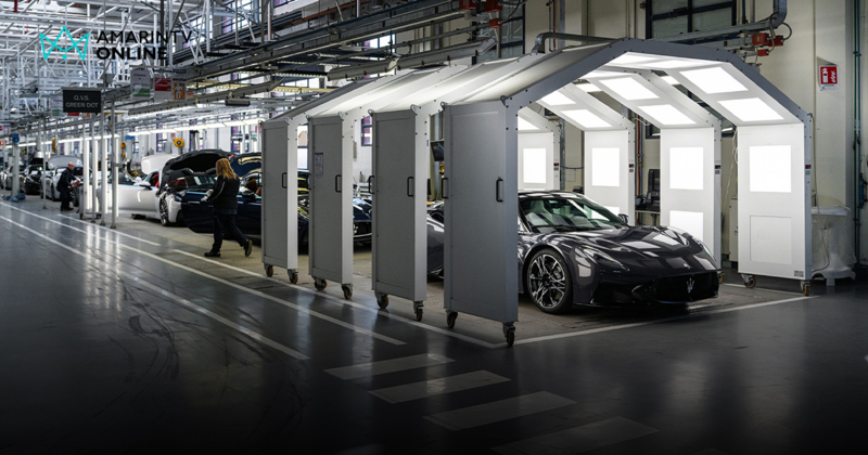 มาเซราติ ฉลองการกลับมาผลิตรถที่โรงงานประวัติศาสตร์ Viale Ciro Menotti