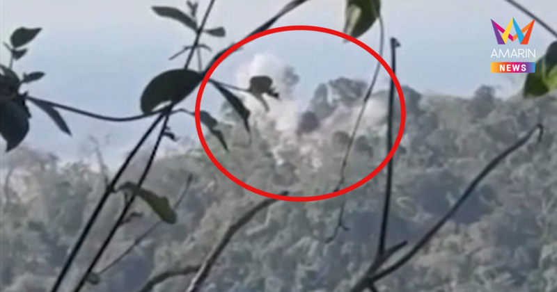 เปิดภาพทหารไทยยิงตอบโต้ "ทำลายฐานที่มั่นกัมพูชา" ใกล้ปราสาทตาควาย